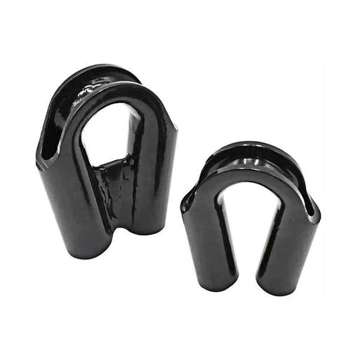 04不锈钢管式套环（带档） - 图0