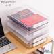 Household ID storage box pack A4 transparent file box hold important documents household registration box test paper storage bag