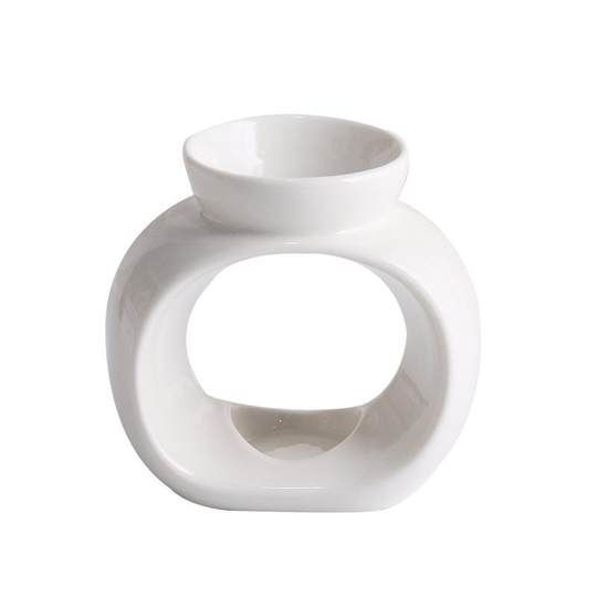 Cross-border hot selling ceramic aromatherapy stove ornaments indoor candle aromatherapy lamp retro household anti-dry burning essential oil lamp