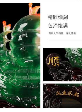 风生水起帆船摆 件客厅电视柜家居饰艺品 办公室工品业公司风生水