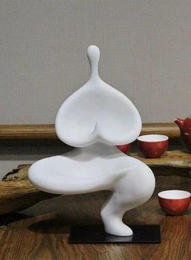 正品新中式家古居禅意佛摆件客入户玄关像装饰品茶室博架厅和尚工