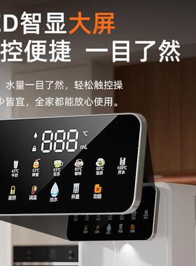 即热型式小型新款迷你网红台式饮水机家用高档电烧水壶茶吧机自动