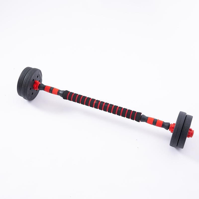 Removable rubberized dumbbell men's full weight dumbbell sports equipment barbell dumbbell