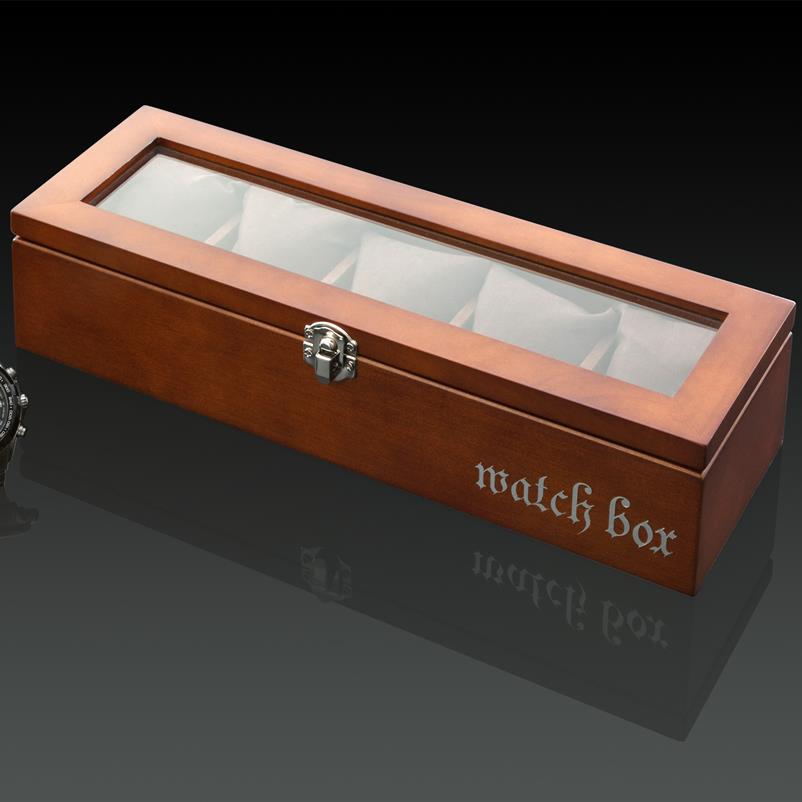 高档燕涛高档制手木表盒五天窗手表展示珠宝盒包手炼收藏收盒纳盒 - 图2