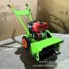 Small walk-behind micro-tiller multi-functional hillside dry land hard soil trenching gasoline diesel plow
