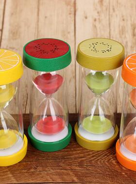 沙漏计儿童防摔塑料25/0/60分钟自律学习专用时间管理流沙瓶