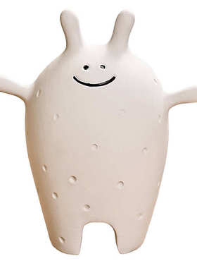 酒柜装饰品样板间儿童创意房北欧宠萌陶瓷电视柜卡通ins新奇摆件