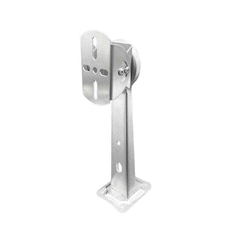 监控支架201万向S304不锈钢室外摄像机鸭嘴抱箍支架430壁装抱柱 - 图3