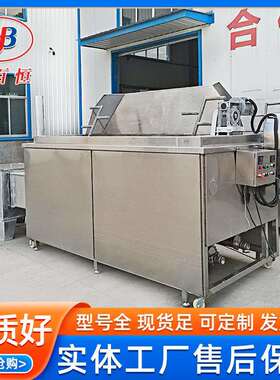 虾饼不锈钢油炸锅油条机大型全自动多功能油炸机商用电炸锅