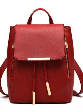 women girls backpack leather bag pu backpacks high quality