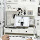 New hole plate storage rack desktop storage box student dormitory desk stationery storage rack office workstation complete