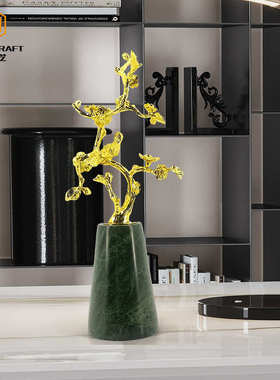 轻奢北欧摆件现代创意客厅玄关样板房间办公室电视柜家居软装饰品