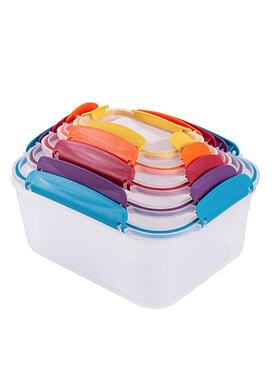 5-Piece Cross-Border Refrigerator Storage Box Set, Airtight