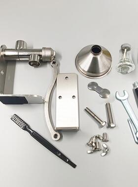 不锈钢手动榨油机 家用小型花生压榨机 核桃菜籽油榨油机