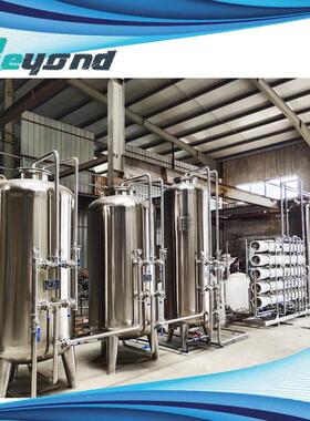污水处理厂RO反渗透水处理设备不锈钢全自动控制过滤器反智能控制
