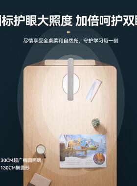 卧室书房台灯学生学习护眼灯充电插电两用LED触摸式台灯工厂直售