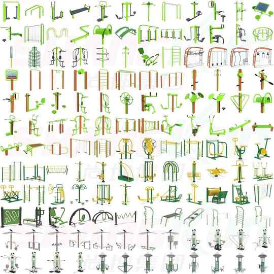 Manufacturer outdoor fitness equipment outdoor community sports fitness path park square community sports equipment