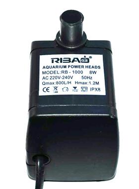 通用制冰机循环抽水泵流水式小型冰粒机抽水上水RB1000水泵8W220v