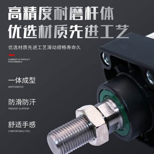 亚德客标准气缸大全SC32X40X50X63X80X100X125X160X200小型大推力 - 图2