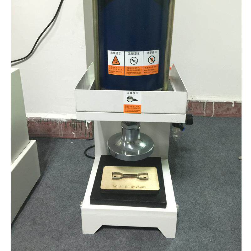 Dongguan factory direct sales manual automatic slicer rubber dumbbell sample making machine pneumatic punching machine