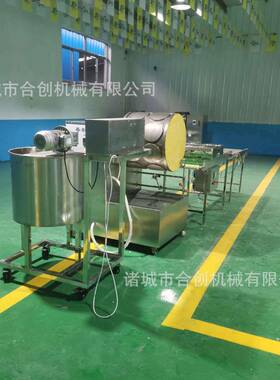 双层春卷饼皮机设备 大型全自动圆形商用薄饼机 食品机械春卷皮机