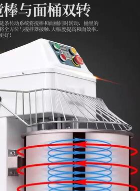 富麦 商双用揉面机HS0 速双量动20L容全自动揉面 工厂直2售956和
