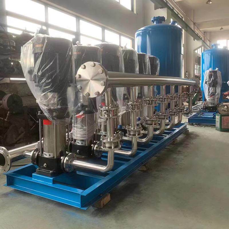 Non-negative pressure variable frequency water supply equipment, community complete set of water supply pump set, high-rise living secondary pressurization, intelligent constant pressure