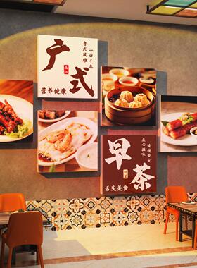 网红面馆墙装饰创意餐饮重庆小面海报形象背景广告贴纸专用壁挂画