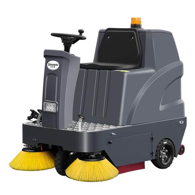 Swarth S14 ride-on sweeper ໂຮງງານອຸດສາຫະກໍາກອງປະຊຸມສຸຂາພິບານ sweeper ຖະຫນົນຂະຫນາດນ້ອຍໄຟຟ້າ sweeper