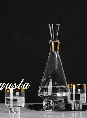 简约轻奢客厅茶几吧台红酒具酒壶酒杯餐厅柜子电视柜摆件软装饰品