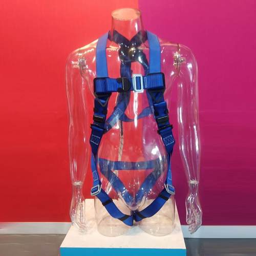 汉盾 HD-FP1892 单挂点五点集成式安全带 配1.2米双挂钩缓冲系绳 - 图0