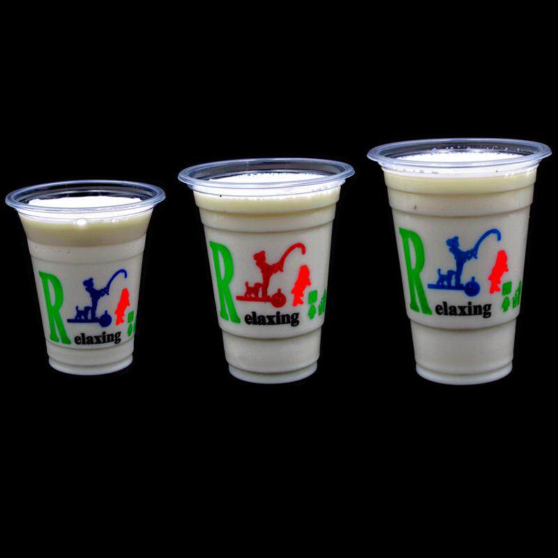 一次性奶茶杯彩印杯粥杯汤杯彩杯360ml420ml450ml纸杯钓鱼杯奶茶 - 图0