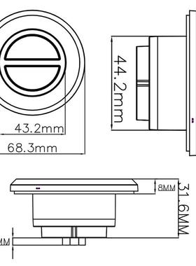 电动推杆足浴沙发电机电动足疗推杆桑拿躺椅智能家具控制