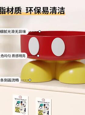 米奇入户玄关钥匙收纳摆件高级感小众客厅电视柜托盘置物架储物筐