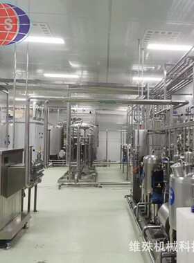 果汁饮料加工设备线核桃露生产设备全套果汁灌装流水线
