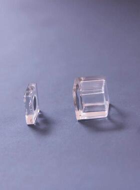 透明亚克力门吸有机玻璃磁吸水晶塑料自粘碰吸碰扣珠自吸磁铁