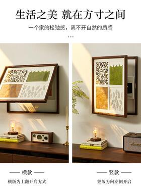 电表箱装饰遮挡孔箱SGG免打四季植感物电闸箱高级壁画画配电箱遮