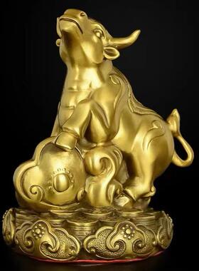 十二生肖摆件鼠牛虎兔龙蛇马羊猴鸡猪狗铜器工艺品桌面摆放铜雕