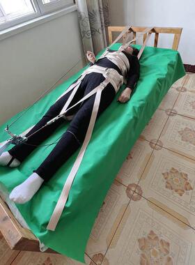 腰椎牵引带手拉力床头弹簧架子椎间盘突出拉伸脊椎侧弯腰部矫正带