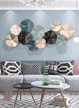 样板房轻奢金属墙面装饰品沙发背景墙饰挂件现代客厅铁艺壁挂壁饰