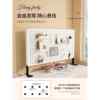Desktop hole board storage rack student dormitory desk storage and organization rack desk vertical clip-on storage is easy to use