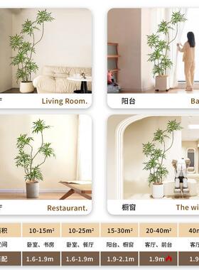 大型仿真绿植盆栽室内客厅高端轻奢落地装饰高级仿生植物十大功劳
