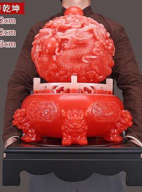 高档九转居乾坤鼎摆家客厅电视酒柜装饰品办件公室桌开业乔新迁居