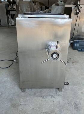 大型肉冻盘绞肉不锈钢鸡架绞机碎机鲜肉水饺子绞220包制机器绞馅
