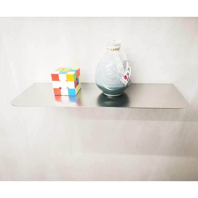 GZ6M 卫生间置物架不锈钢304加厚浴室一字隔板壁挂托盘镜前收纳架,淘宝优惠券,粉丝福利购,淘宝优惠卷