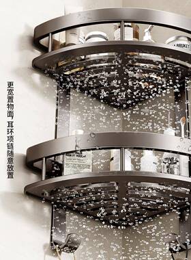 浴室多功能一体置物架卫生间专用置物架 免打孔太空铝三角架厕所