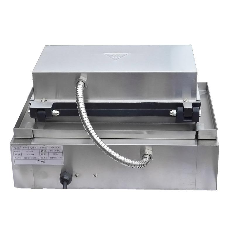 Jieyi electric heating bird egg type scone machine bomb burning round hole waffle machine commercial chicken cake waffle machine FY-14