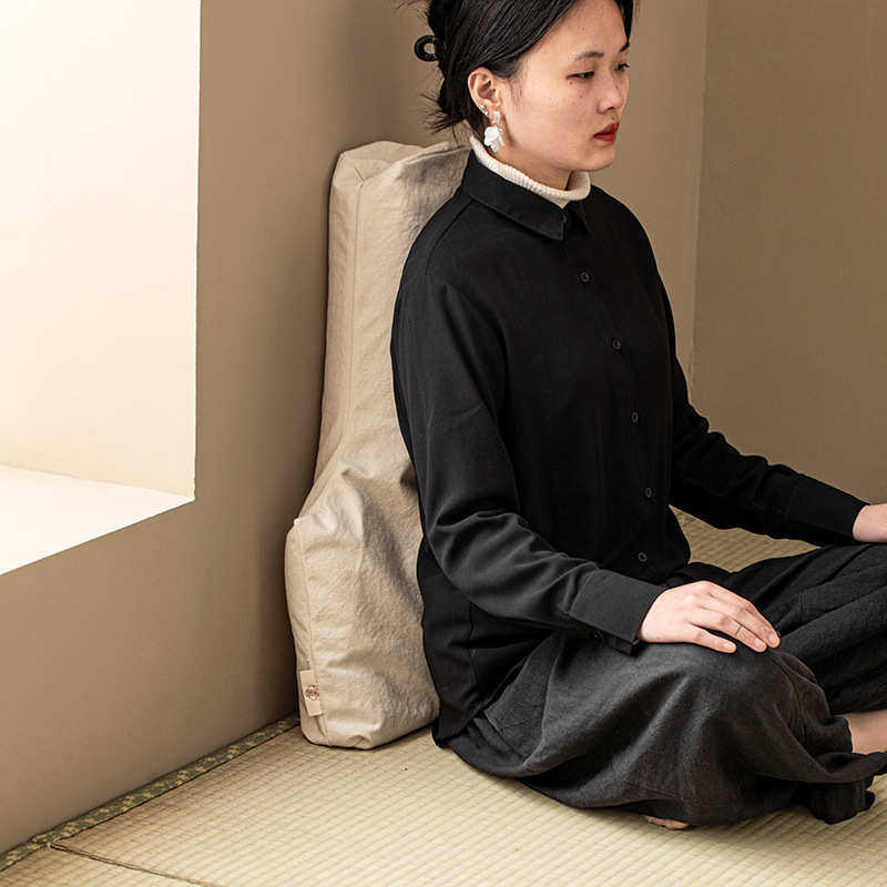 日式打坐垫冥想荞麦壳帆布T形蒲团透气禅修垫加厚瑜伽静坐垫专用,淘宝优惠券,粉丝福利购,淘宝优惠卷