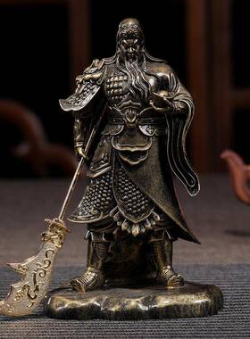 关公汽车摆件武财神关二爷佛像关羽神像家居镇宅供奉摆件