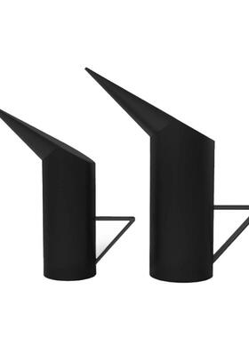 现代简约铁创抽象黑色水壶几PZ1059器何花摆意件样板间软装茶几装